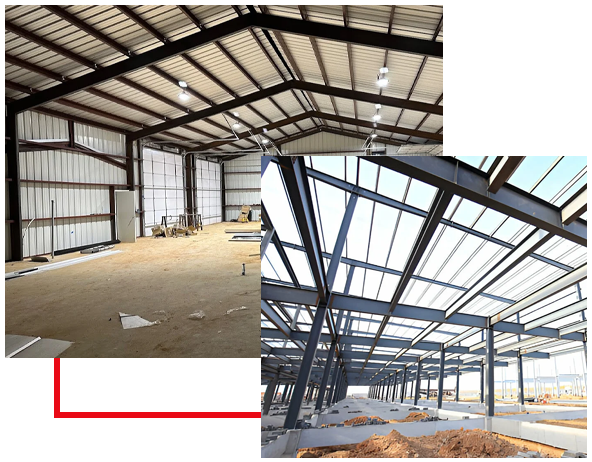 Metal Warehouse - Steel structure